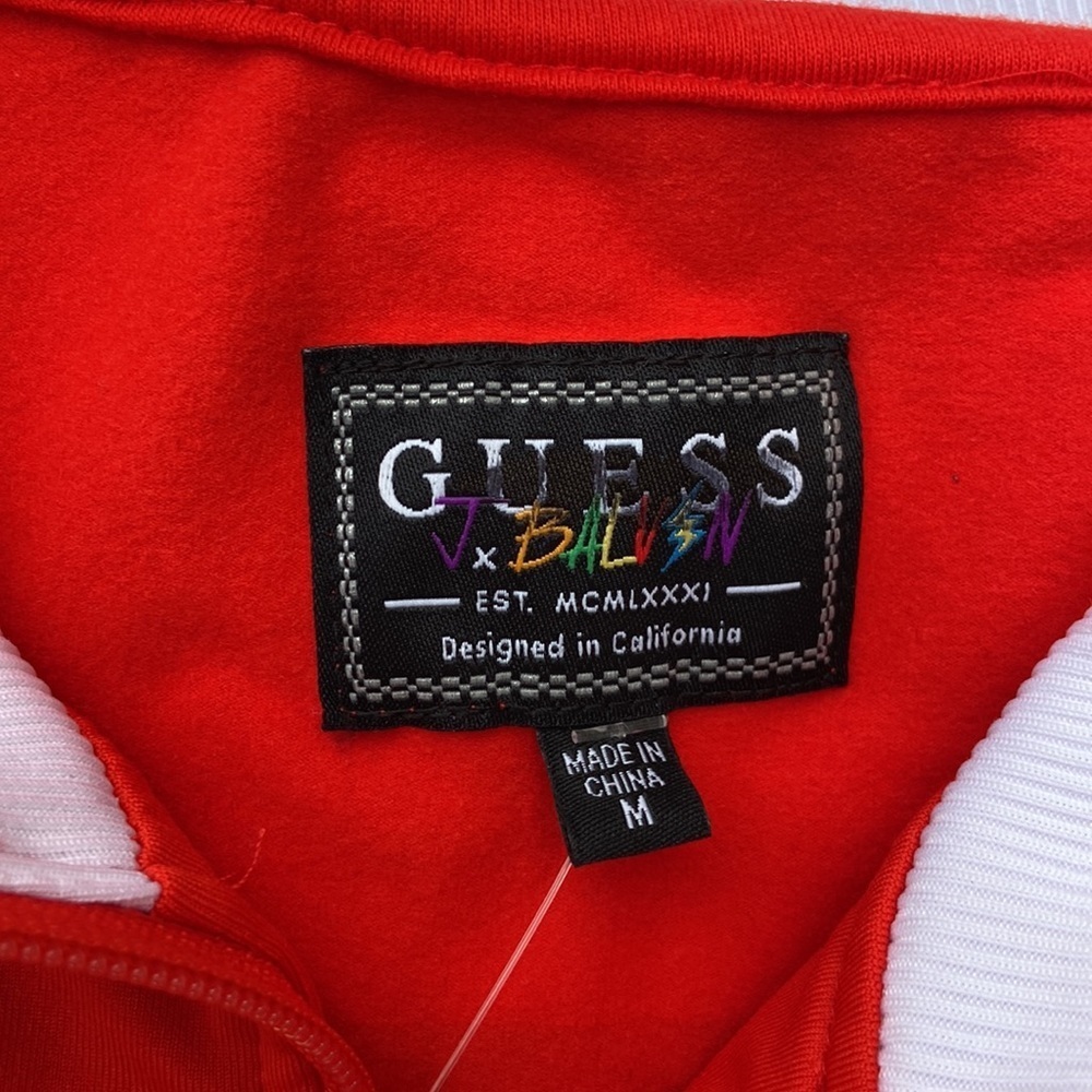 New GUESS GUESS x J Balvin Vibras Logo Track Jacket SZ M - Picture 7 of 12